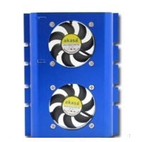 Akasa AK-HD-BL HDD 2 fans cooler